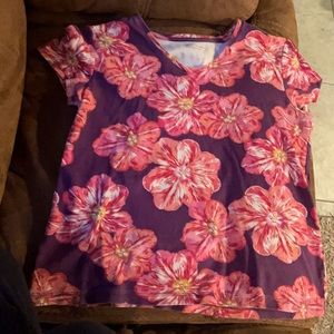 Colorful flower shirt